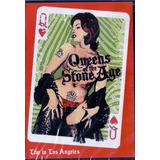 Queens Of The Stone Age Live In Los Angeles Dvd Raro Lacrado