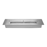 Queimador Lareira Ecológica Álcool Etanol Inox 101cm