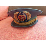 Quepe Militar Antigo Oficial Militar Leia Descrição