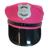 Quepe Policial Rosa
