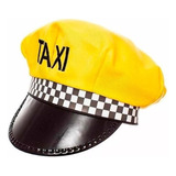 Quepe Táxi Taxista  Adulto Carnaval