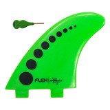 Quilhas Surf Fcs1 -expan's Flex- Verde - Chave E Estojo