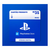 R$35 Playstation Store - Cartão Presente