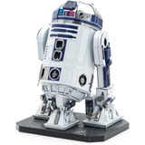 R2-d2 Kit De Montar Metal 3d Star Wars - Novo