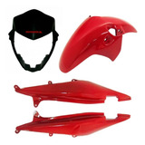 Rabeta Cb300 Frontal Farol Logo Vermelho