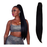 Rabo De Cavalo Liso Bio Fibra Fashion Classic 80 Cm