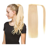 Rabo De Cavalo Natureza Cabelo Humano 30cm 60g