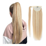 Rabo De Cavalo Natureza Cabelo Humano 35cm 60g