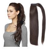 Rabo De Cavalo Natureza Cabelo Humano 40cm 60g