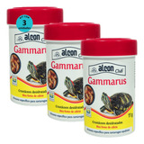 Ração Alcon Club Gammarus 11g Tartarugas Aquáticas Kit Com 3