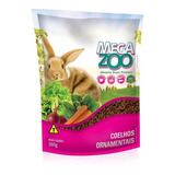 Ração Alimento Coelhos Adultos Ornamentais 500g