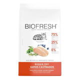 Ração Biofresh Frango Para Gatos Castrados 400g Full
