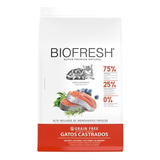 Ração Biofresh Gato Castrado Salmao 400g Full