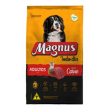 Ração Cães Adultos Todo Dia Sabor Carne 15kg Magnus