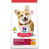 Ração Cães Pedaços Pequenos Frango 2,4kg Science Diet Hills