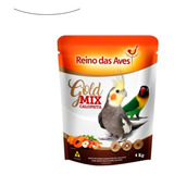 Raçâo Calopsita Premium Gold Mix 4 Kg Edição Limitada 