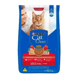 Ração Cat Chow Adultos Carne 10,1kg