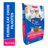 Ração Cat Chow Para Gatos Filhotes Frango E Leite 10,1kg