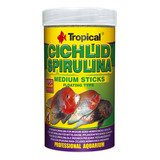 Ração Cichlid Spirulina Medium Sticks -
