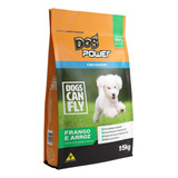 Ração Dog Power Dogs Can Fly Frango Arroz Cães Filhotes 15kg