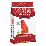Ração Farinhada Cc-2030 Vermelha 5kg Para Canários 