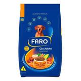 Ração Faro Cães Adultos Mini Pequenos Carne E Frango 10,1 Kg