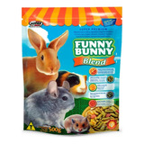Ração Funny Bunny Blend Para Coelho Hamsters Roedores 500g