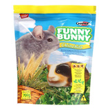 Ração Funny Bunny Chinchila Coelho Hamsters Roedores 700g