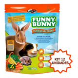 Ração Funny Bunny Coelho, Hamster E