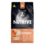 Ração Gatos Nutrive Select Castrados Salmão