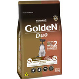 Ração Golden Duo Mini Bits Cães Adulto Carne E Frango 3kg 