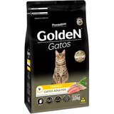 Ração Golden Para Gatos Adultos Sabor Frango 3kg 