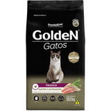 Ração Golden Premier Para Gatos Castrados