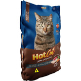 Ração Hotcat Gatos Filhotes E Adultos - Peixe /veg 10kg