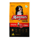 Ração Magnus Todo Dia Cães Adultos Sabor Carne Saco 10.1kg