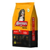 Ração Magnus Todo Dia Ração Para Cães Sabor Carne 20kg+1,3kg