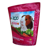Ração Megazoo Extrusada Porquinho Da Índia 1,2kg