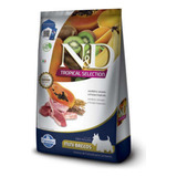 Ração N&d Tropical Selection Cão Adulto Mini Cordeiro 2,5kg