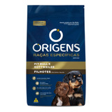 Ração Origens Cães Filhotes Raças Pit Bull E Rottweiler 15kg