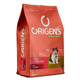 Ração Origens Gatos Castrados Frango 3 Kg