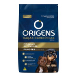 Ração Origens Premium Pit Bull Rottweiler Filhote Carne 15kg