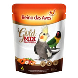 Ração Para Calopsita Gold Mix - 500g Reino Das Aves