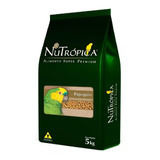 Ração Para Papagaio Extrusado Natural 5kg Nutrópica