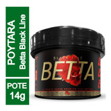 Raçao Para Peixe Beta Poytara Betta 14g Black Line Granulo