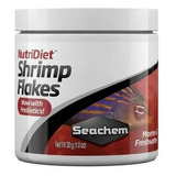 Ração Para Peixe Marinho Seachem Nutridiet Shrimp Flakes 30g