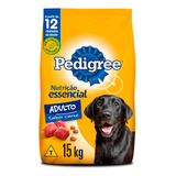 Ração Pedigree Nutrição Essencial Carne Para Cães Adultos 15kg