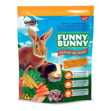 Ração Porquinho-da-india, Coelho Funny Bunny 12un