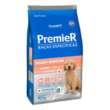 Ração Premier Golden Retriever Para Filhotes 10,1kg