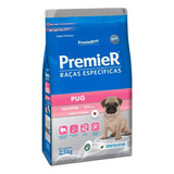 Ração Premier Raças Específicas Para Pug Filhotes 2,5kg