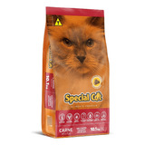 Ração Premium Special Cat Para Gatos Adulto Sabor Carne 10kg